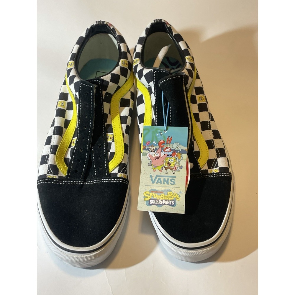 Size Mens 10.5 VANS SpongeBob SquarePants x Old Skool Off The Wall
